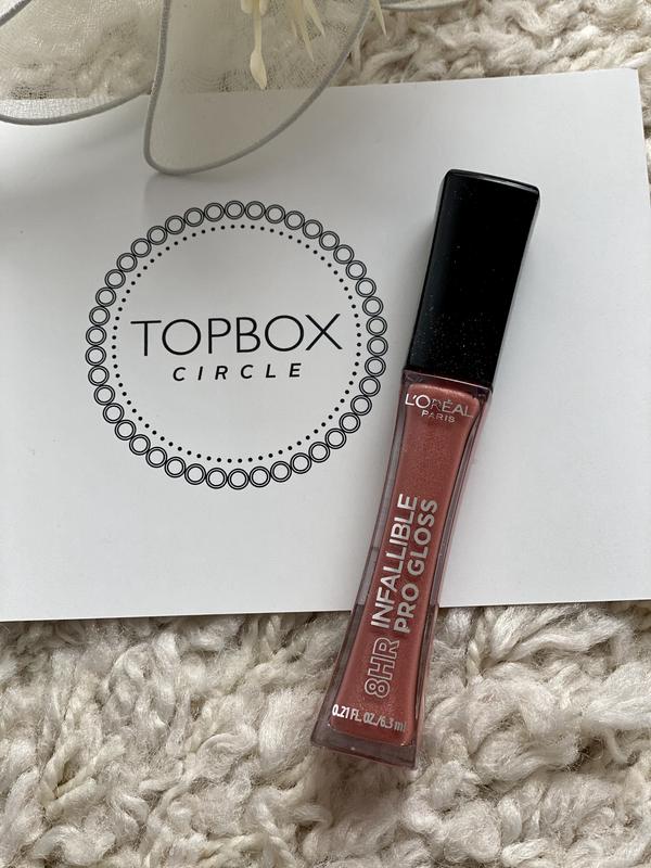L’Oreal Paris Infallible Pro Gloss #875 Nude Petal #trywithtopbox