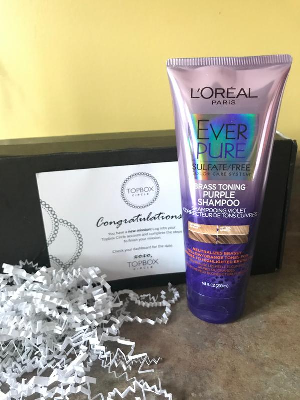 L'Oreal® Paris EverPure Brass Toning Purple Sulfate Free Shampoo