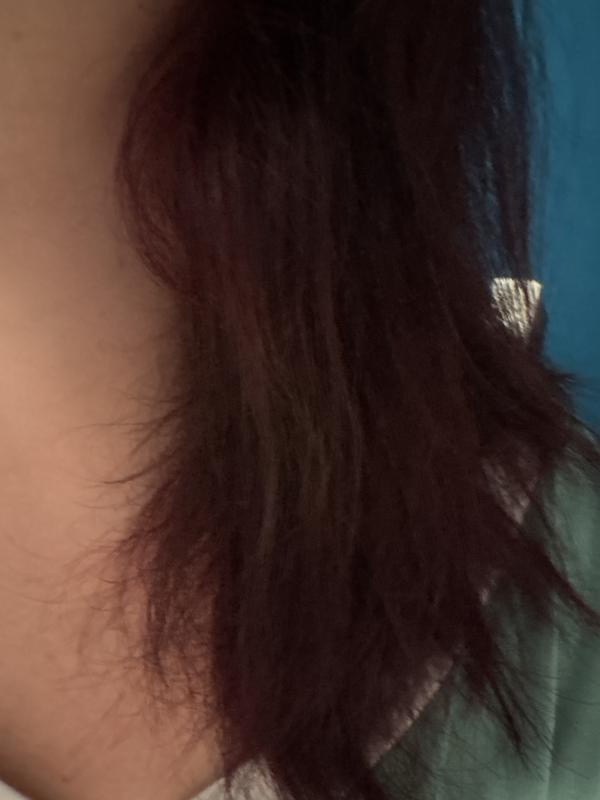 Frizz and hair after one all over brush