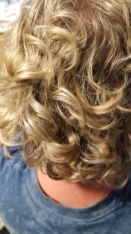 Messy curls