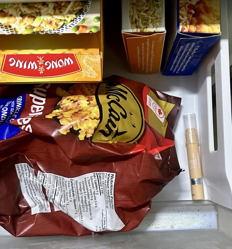 True match, right next to the frozen fries