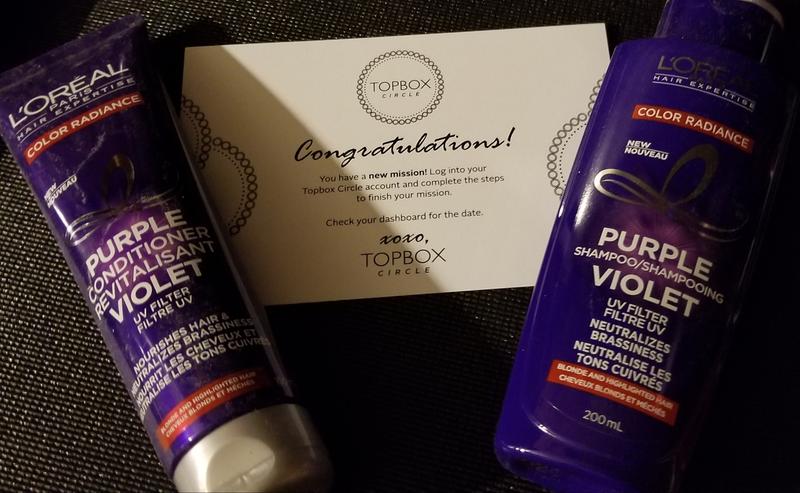 L'Oreal purple Hair Care