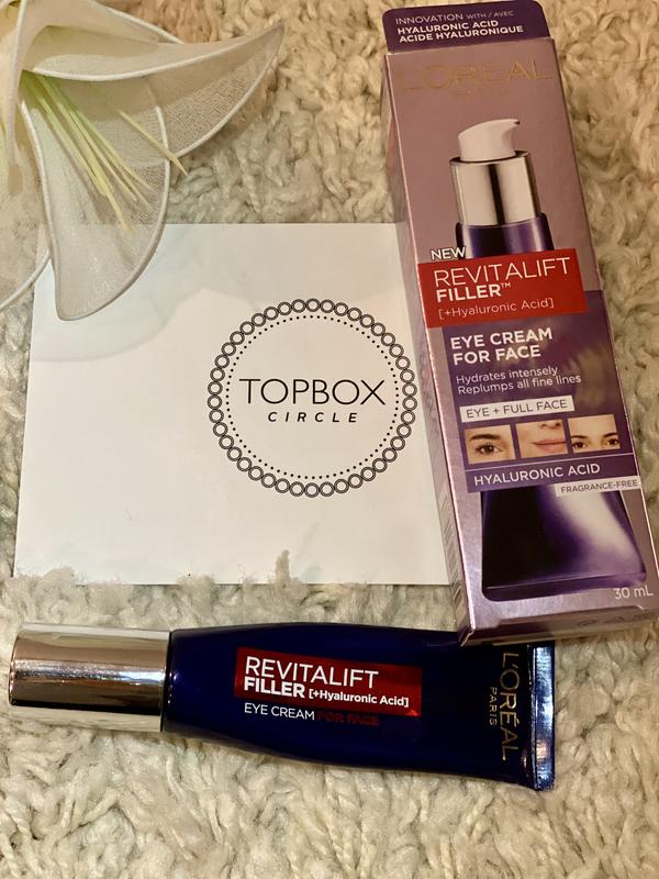 Revitalift Filler + HA Eye Cream for Face #trywithtopbox