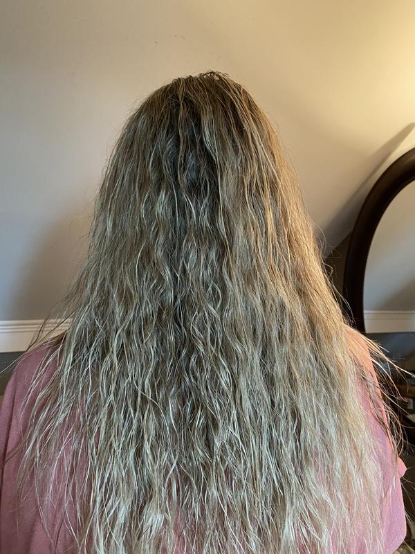 Natural, no heat styling outcome
