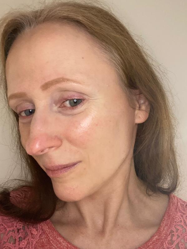 After use, my skin looks radiant