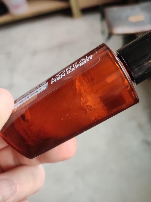 Frozen beard oil