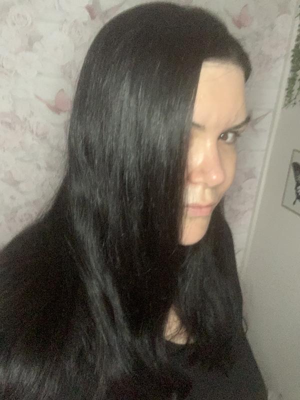 Glossy hair