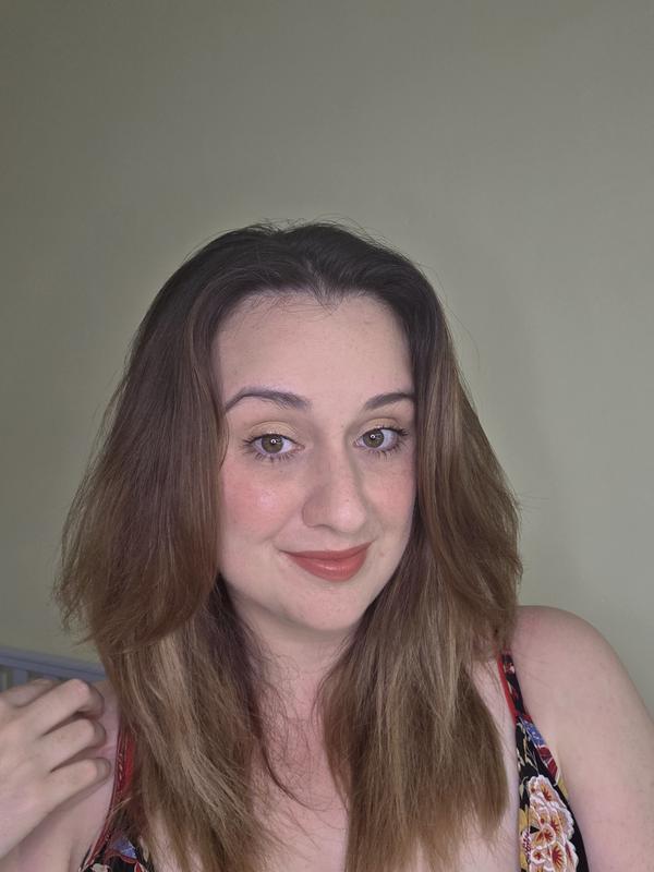 My hair after using Loreal Elvive Collagen + Lifter Shampoo,  Conditioner and Big day hair spray.