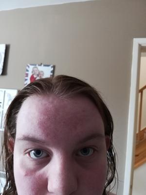 Before applying eye brow colour