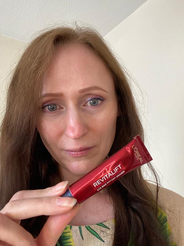 After applying, my eye bags are gone