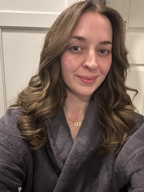 Styled hair