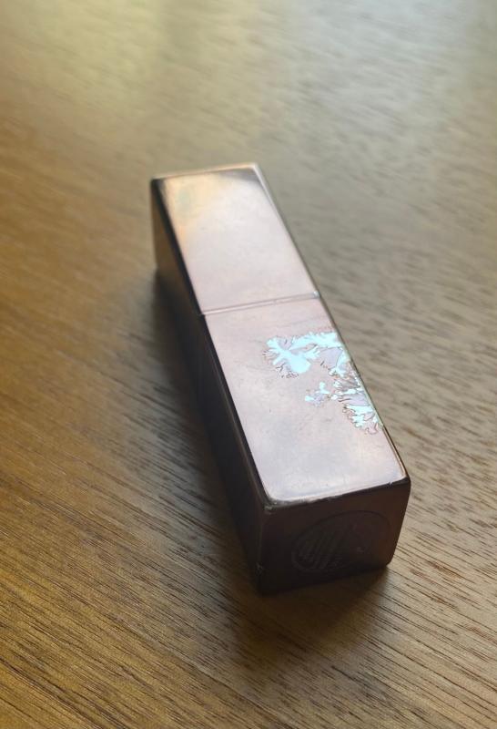 Chanel quality lipstick in a cheap case.