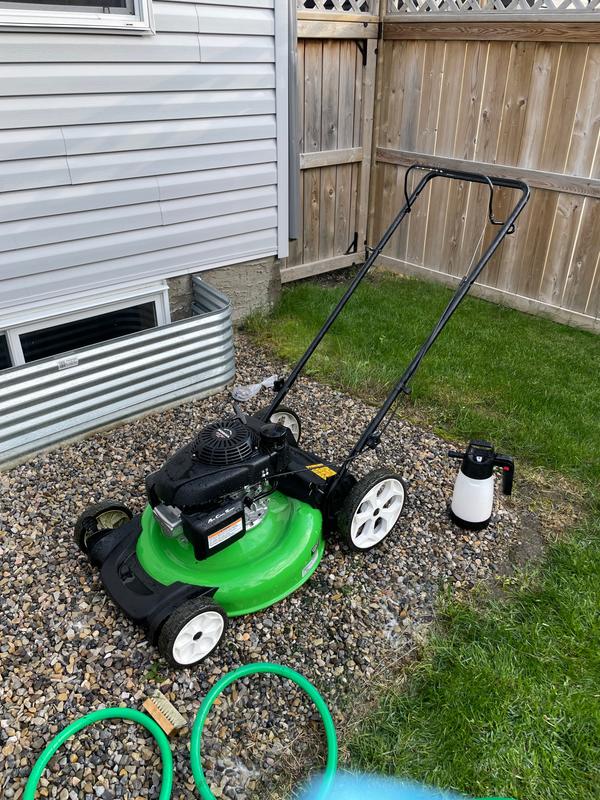 High Wheel Push Lawn Mower with Honda Engine Lawnboy