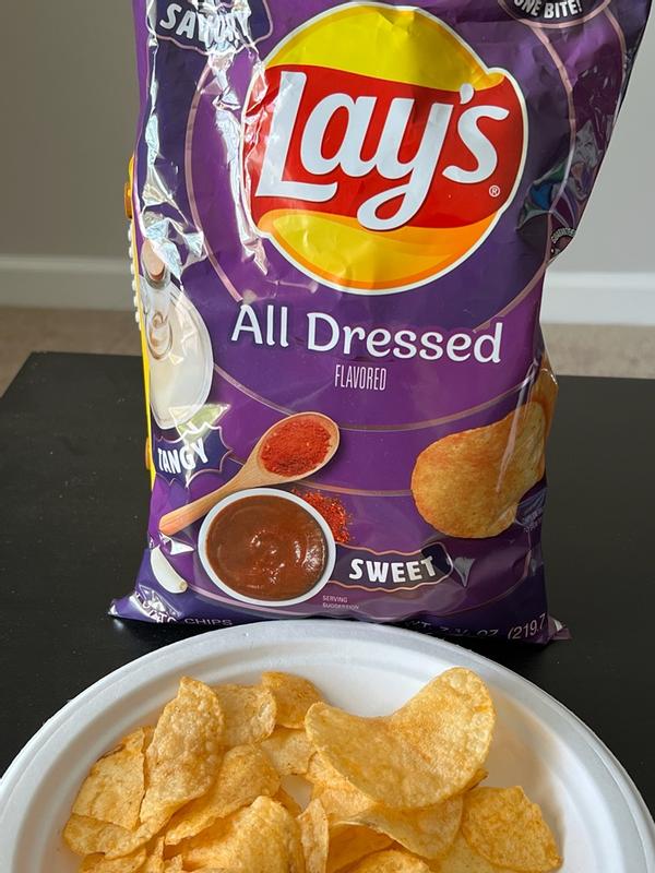 Buy Lay's Potato Chips All Dressed Flavored 7 3/4 Oz from Dollar General -  Instore