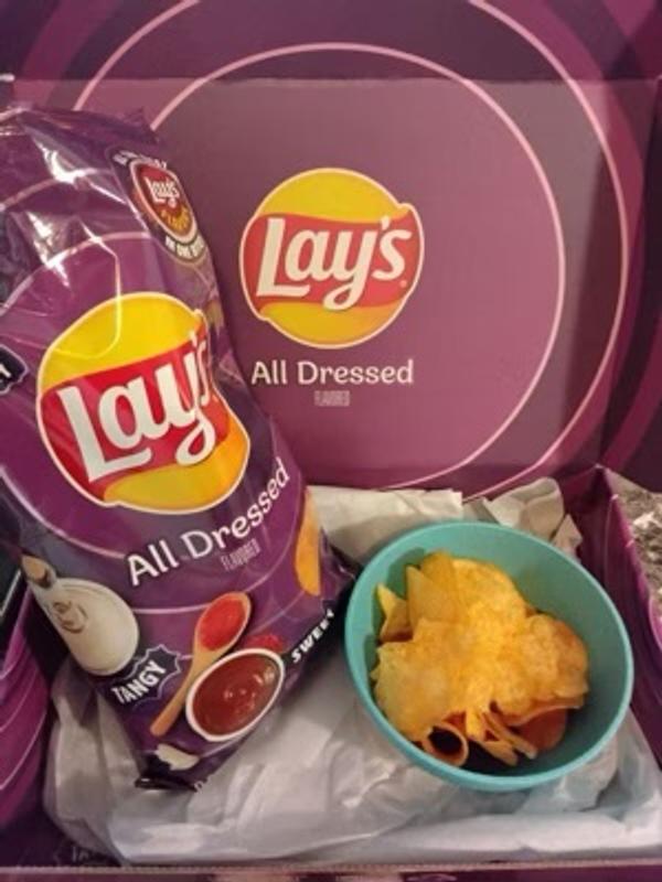 lays all dressed chips Kettle Cooked 8oz - 8 OZ With over 75 years of history Lay's All Dressed flavoured Potato