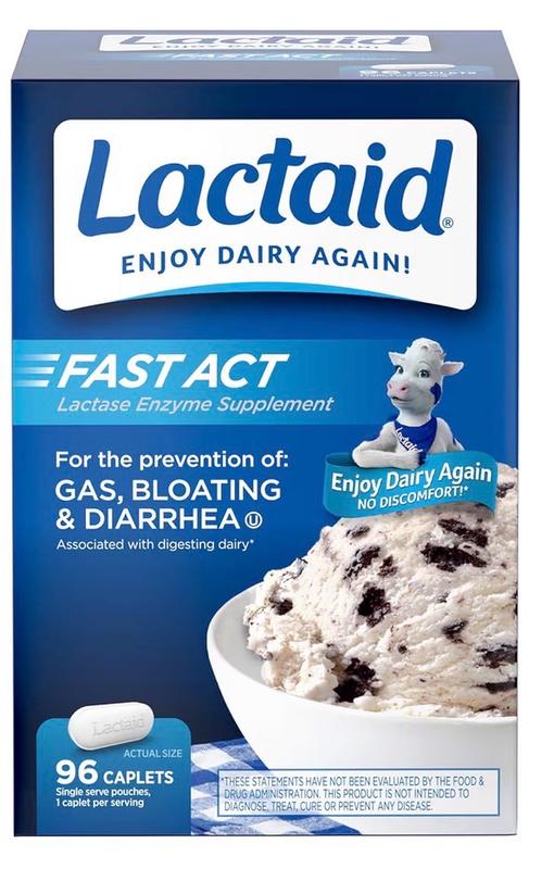 LACTAID® Fast Act Chewables Lactase Enzyme Supplements | LACTAID®