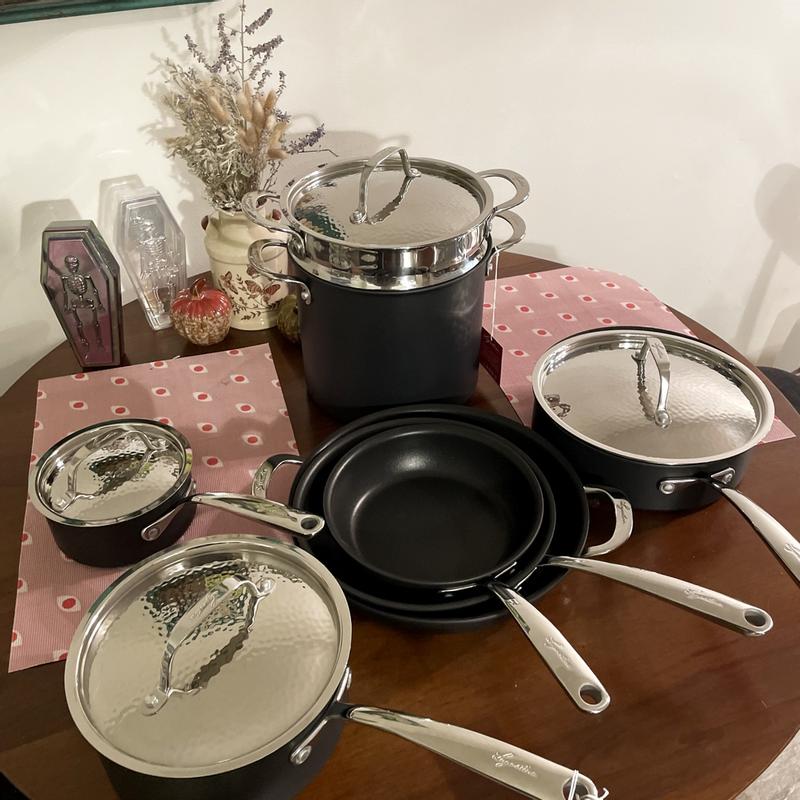Lagostina 12 Piece Commercial Capsule Stainless Steel Cookware Set