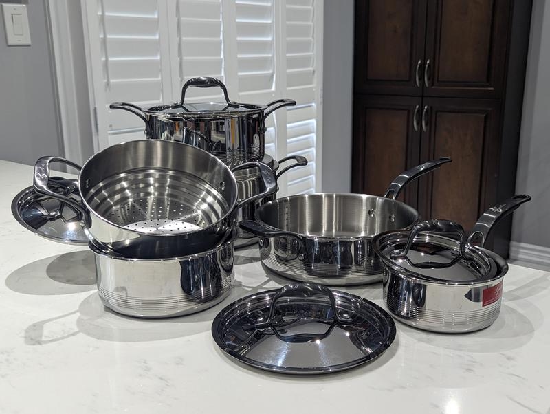 Cookware Set on Kitchen Counter