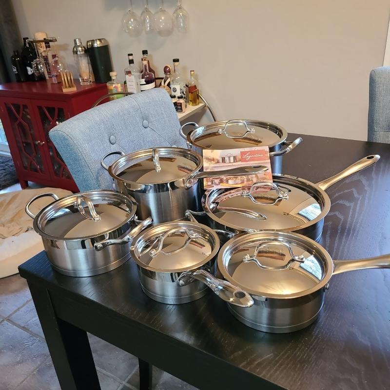 Ensemble de 12 pièces Moderna en Acier Inoxydable