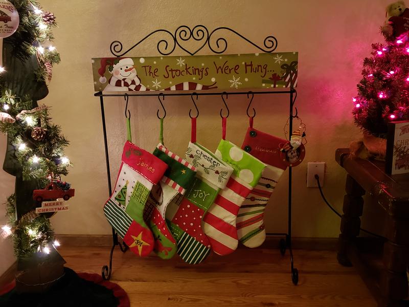 Standing Holiday Stocking Hanger