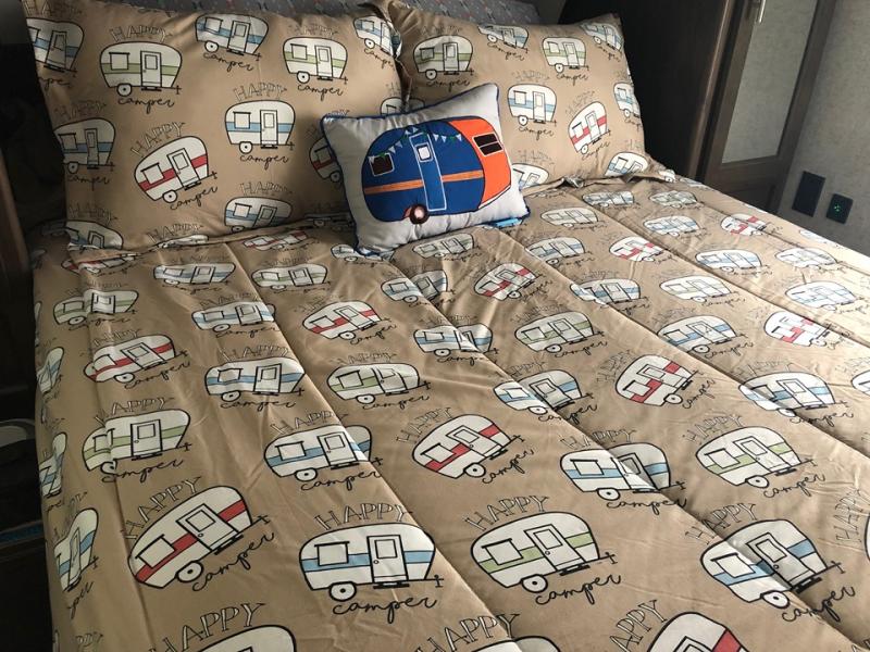 HAPPY CAMPER BEDDING COLLECTION KING SHEET SET INDOOR ...