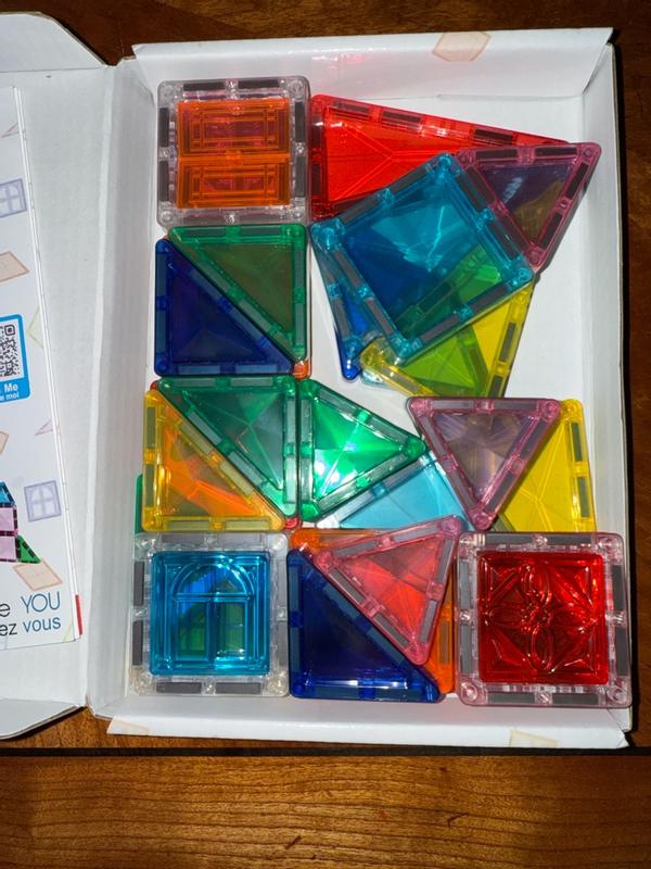 PicassoTiles® 48-Piece Mini Diamond Magnetic Tiles Series Set