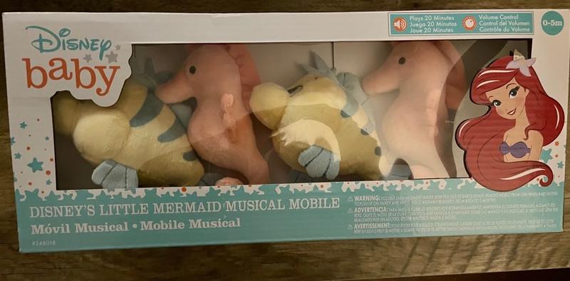 Disney Baby The Little Mermaid Musical Baby Crib Mobile Toy