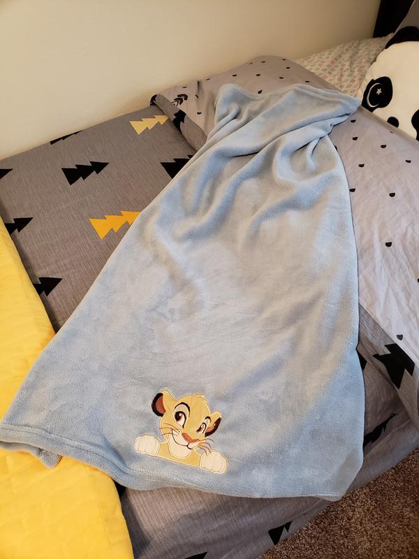 Disney lion king plush best sale printed blanket