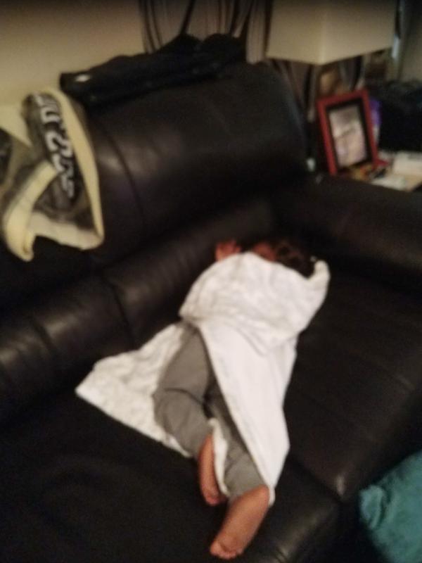 He all wrapped up