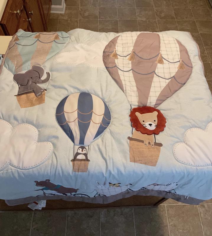 Hot air balloon crib hot sale set