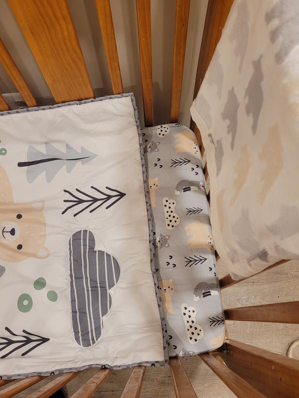 Sea Dreams 3 Piece Dolphin Turtle Nautical Baby Crib Bedding Set Lambs Ivy