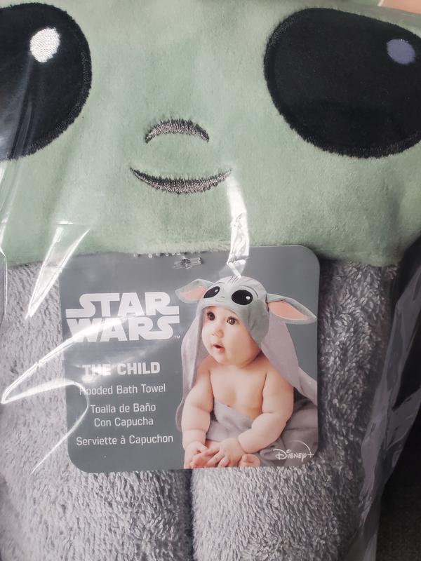 Baby yoda bath store towel