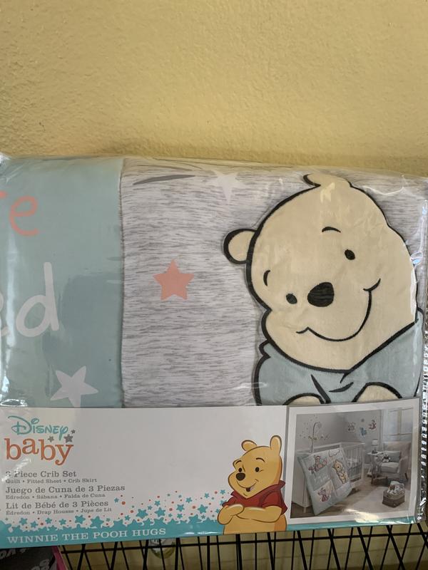 Baby girl winnie outlet the pooh crib set