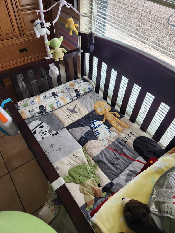 Star wars store crib bedding set