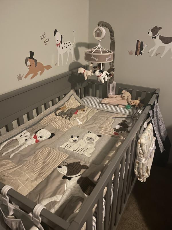 Dog crib sales bedding set