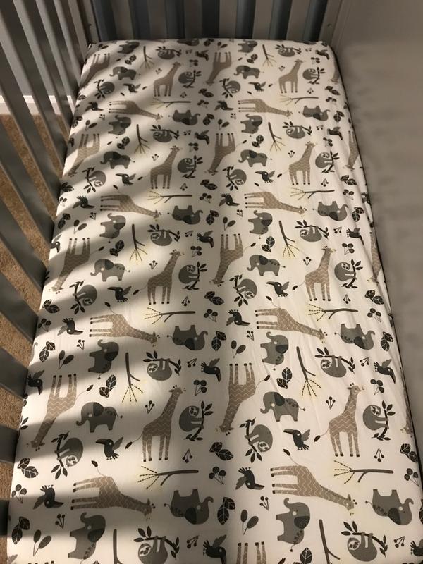 Safari Crib Sheet