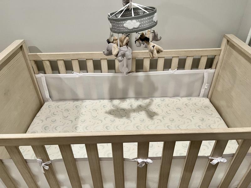 Customer photo for "Soft, gentle Crib Sheet"