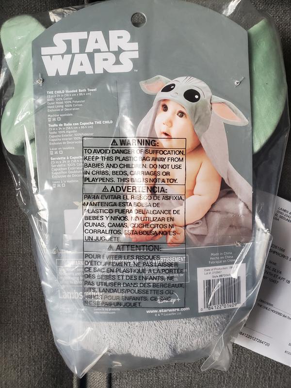 Star Wars Mandalorian HALLOWEEN Hand Towels - Baby Yoda Grogu NEW WITH TAG  NWT