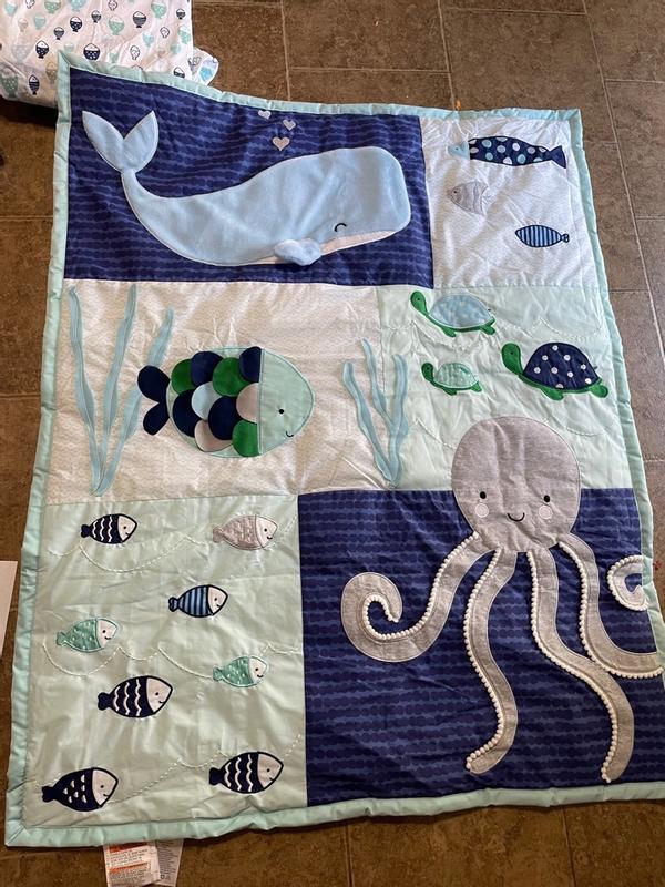 Octopus baby boy good quilt