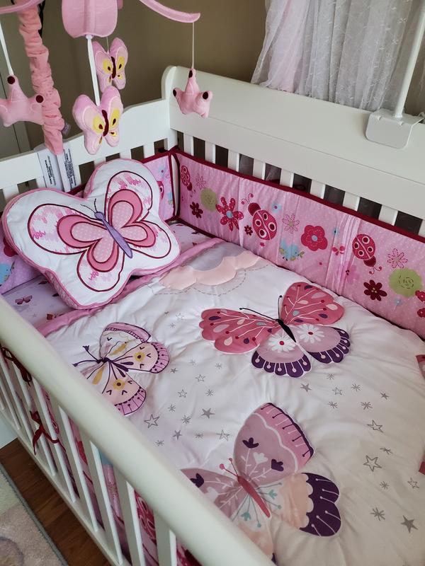 Butterfly crib hot sale sheets