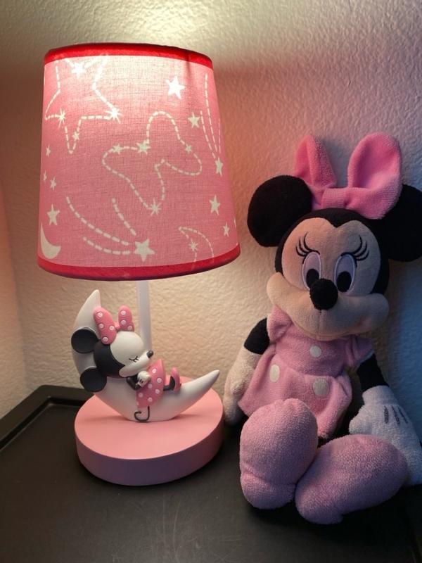 Disney Baby Minnie Mouse Pink/Gray Celestial Wall Decals – Lambs & Ivy