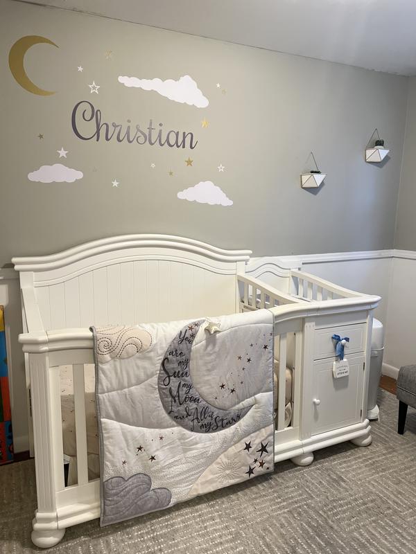 Moon and outlet stars bedding baby