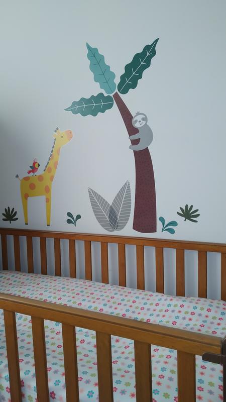 Giraffe Monogram Vinyl Wall Decal by Wild Eyes Signs, Personalized Name and  Initial, Nursery Jungle Theme, Removable Wall Vinyl, Boy or Girl Bedroom