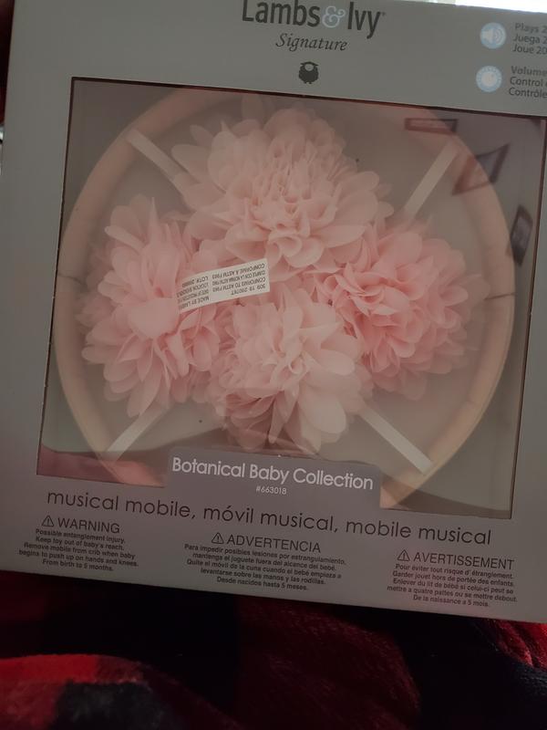 flower musical mobile