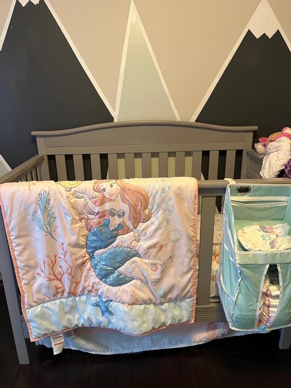 Mermaid crib sales bumper