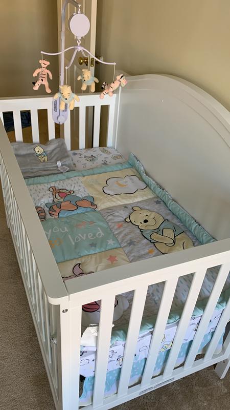 Winnie the pooh crib bedding clearance walmart