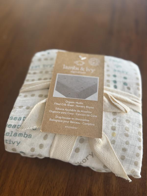 Customer photo for "Cutest crib sheet"