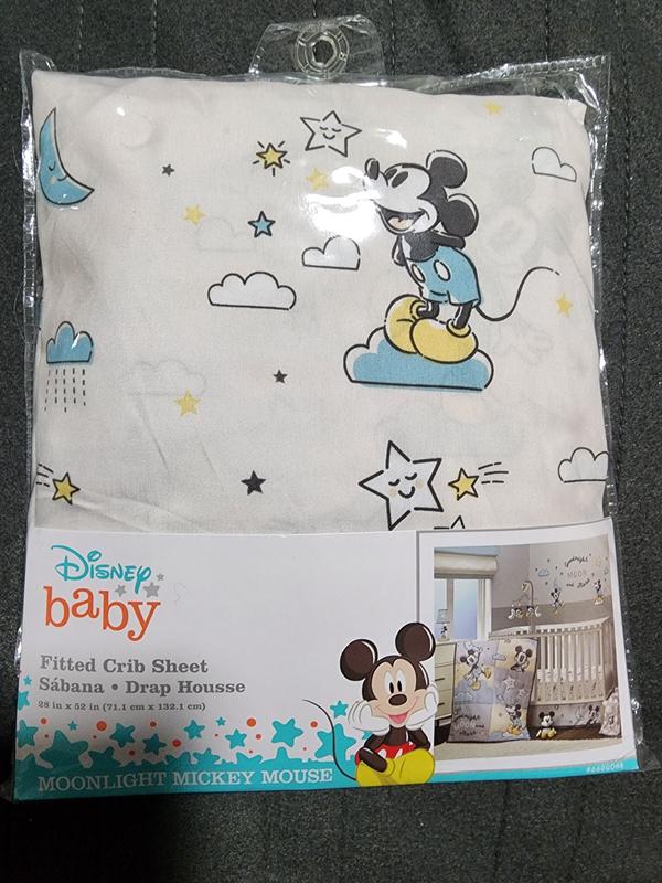 Mickey mouse best sale fitted crib sheet