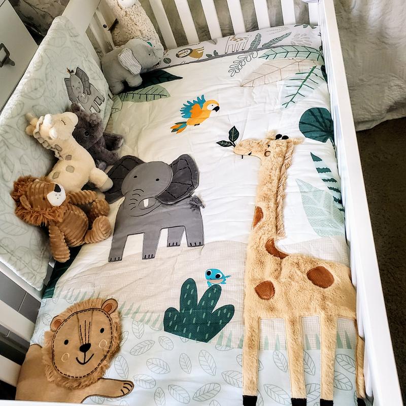 Baby Boy's 5-Piece Jungle Print Starter Set