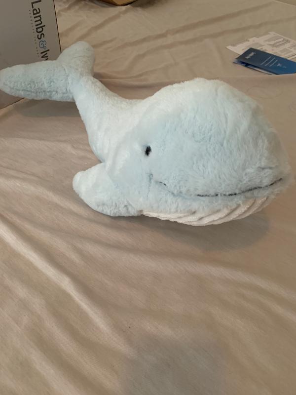 Baby whale stuffed animal on sale